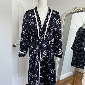 Vintage Christian Dior Floral Women's Robe